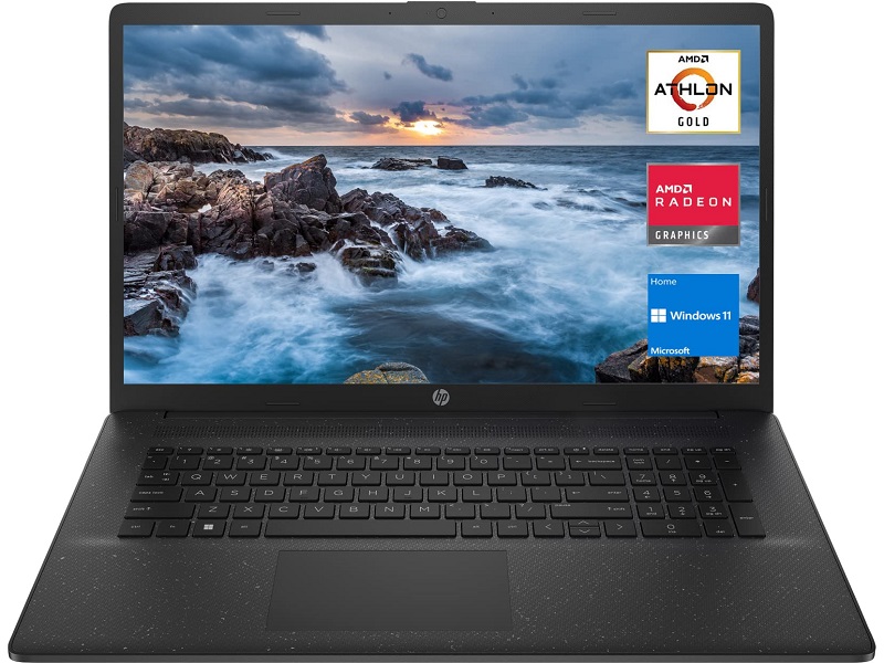 HP Laptop 17 (AMD Athlon Gold 7220U)